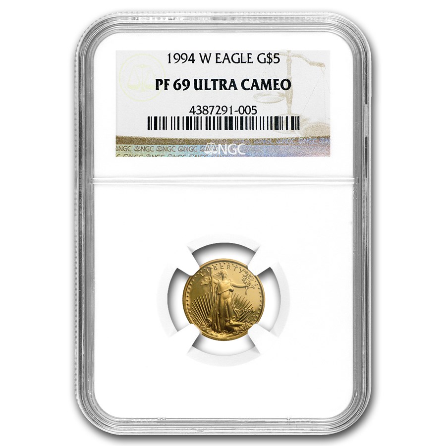 1994-W 1/10 oz Proof American Gold Eagle PF-69 UCAM NGC