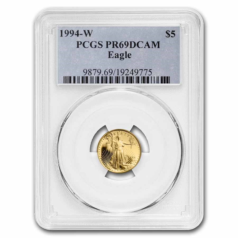 1994-W 1/10 oz Proof American Gold Eagle PR-69 DCAM PCGS