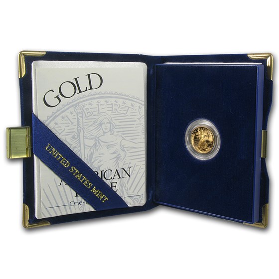 1994-W 1/10 oz Proof American Gold Eagle (w/Box & COA)