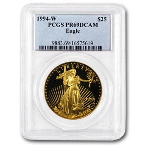 1994-W 1/2 oz Proof American Gold Eagle PR-69 DCAM PCGS