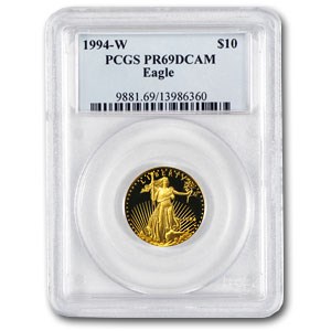 1994-W 1/4 oz Proof American Gold Eagle PR-69 PCGS