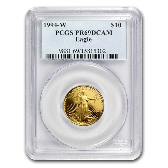 1994-W 1/4 oz Proof American Gold Eagle PR-69 PCGS 1994-W 1/4 oz Proof American Gold Eagle PR-69 PCGS