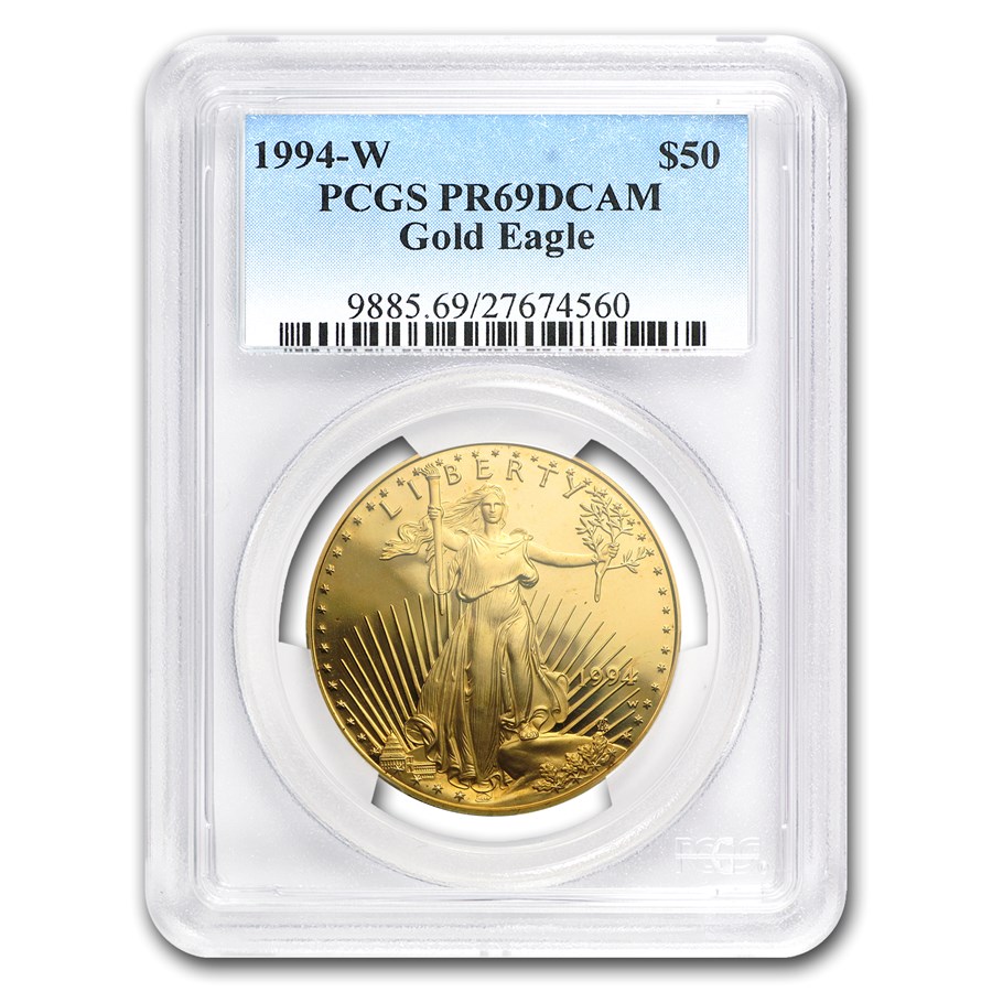 1994-W 1 oz Proof American Gold Eagle PR-69 DCAM PCGS