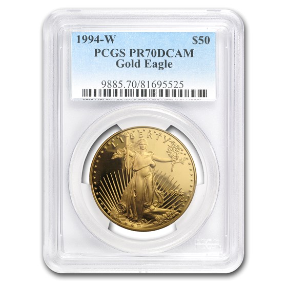 1994-W 1 oz Proof American Gold Eagle PR-70 PCGS 1994-W 1 oz Proof American Gold Eagle PR-70 PCGS