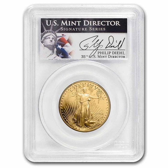 1994-W 1 oz Proof Gold Eagle PR-69 DCAM PCGS (Diehl Signed) 1994-W 1 oz Proof Gold Eagle PR-69 DCAM PCGS (Diehl Signed)