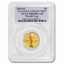 1994-W Gold $5 Commem World Cup PR-69 PCGS