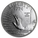 1994-W Vietnam Veterans Memorial $1 Silver Commem BU (Box & COA)