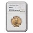 1995 1/2 oz American Gold Eagle MS-70 NGC