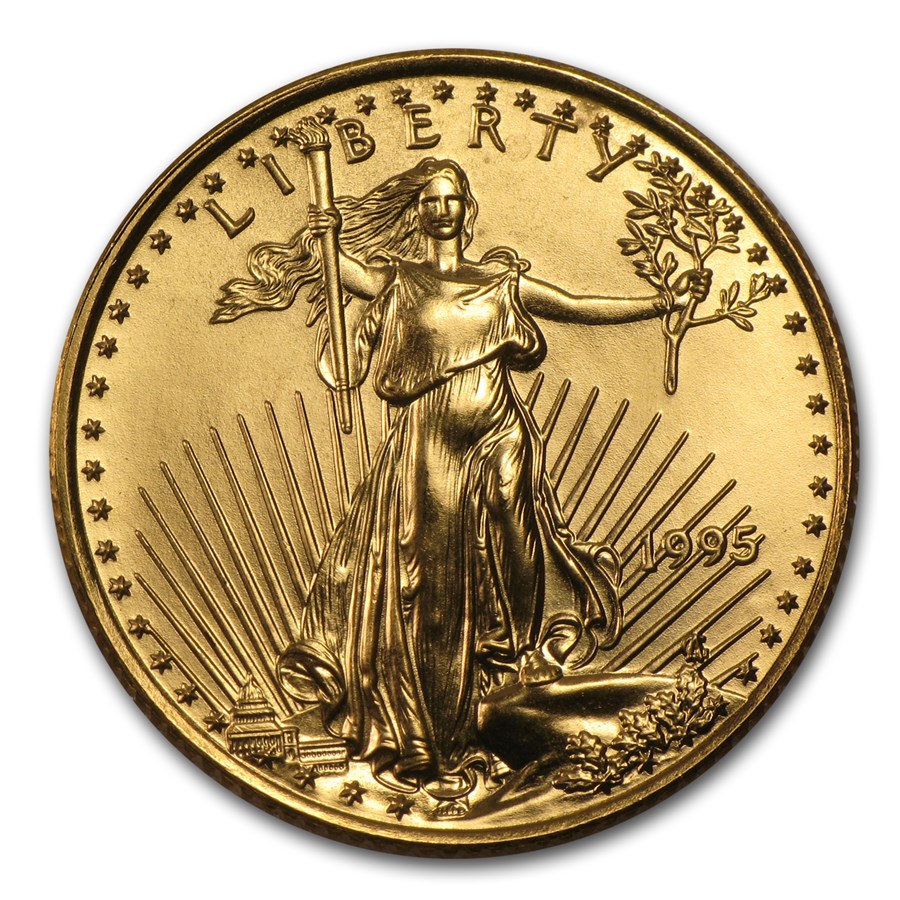 1995 1/4 oz American Gold Eagle BU