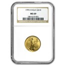 1995 1/4 oz American Gold Eagle MS-69 NGC