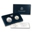 1995 2-Coin Civil War Battlefield Set BU (w/Box & COA)