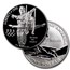 1995 4-Coin Commem Olympic Proof Set (BGBT, w/Box & COA)