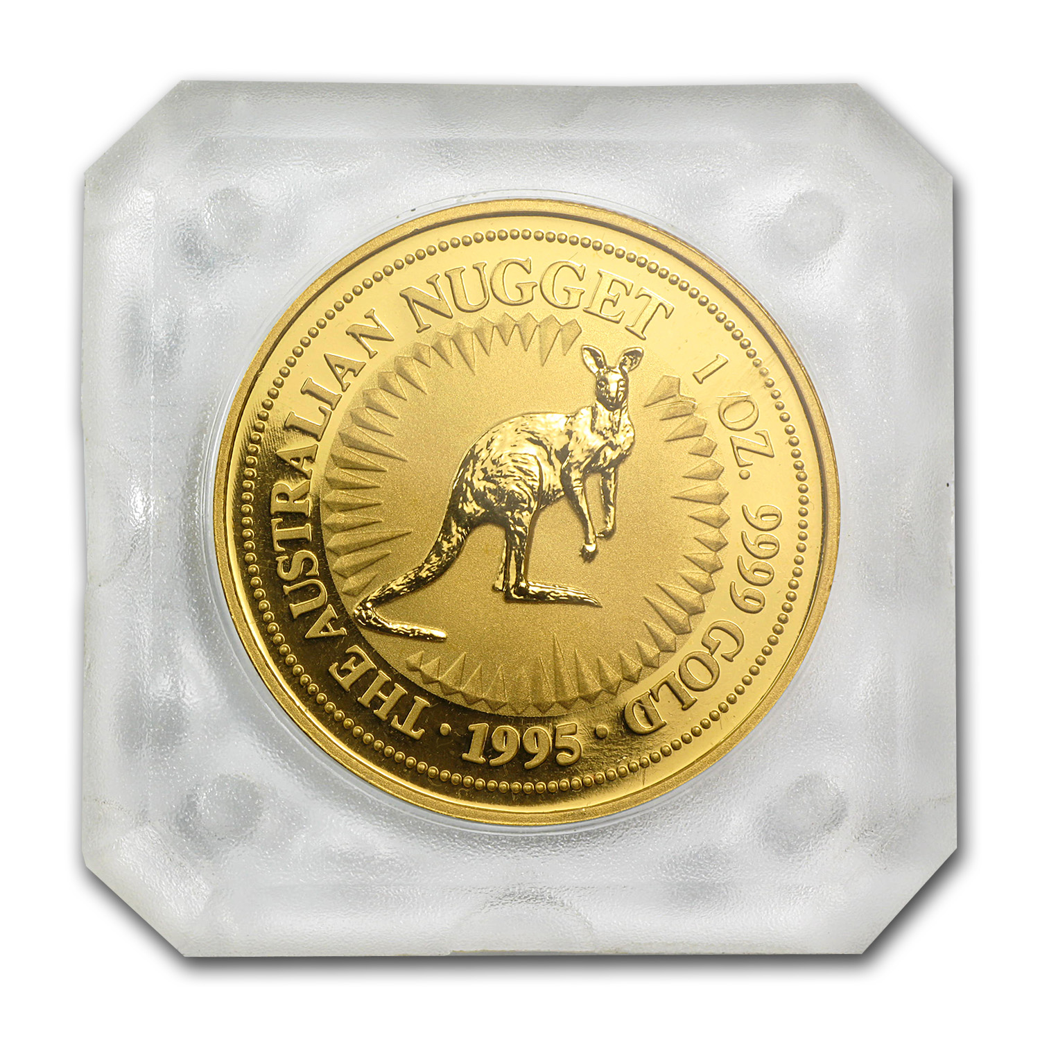 豪カンガルー1995 1oz 999.9 Buy 1995 Australia 1 oz Gold Nugget BU | APMEX