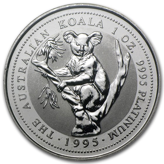 1995 Australia 1 oz Platinum Koala BU 1995 Australia 1 oz Platinum Koala BU