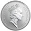 1995 Australia 1 oz Silver Kangaroo (In Display Card)