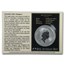 1995 Australia 1 oz Silver Kangaroo (In Display Card)