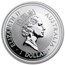 1995 Australia 1 oz Silver Kookaburra BU