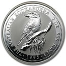 1995 Australia 2 oz Silver Kookaburra BU