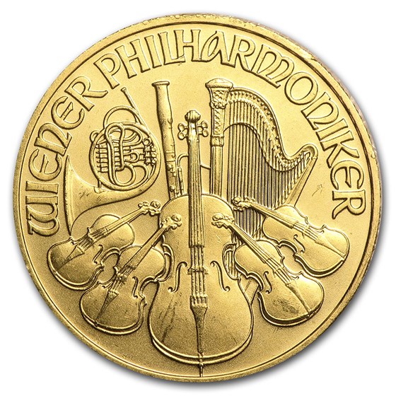 1995 Austria 1/4 oz Gold Philharmonic BU 1995 Austria 1/4 oz Gold Philharmonic BU