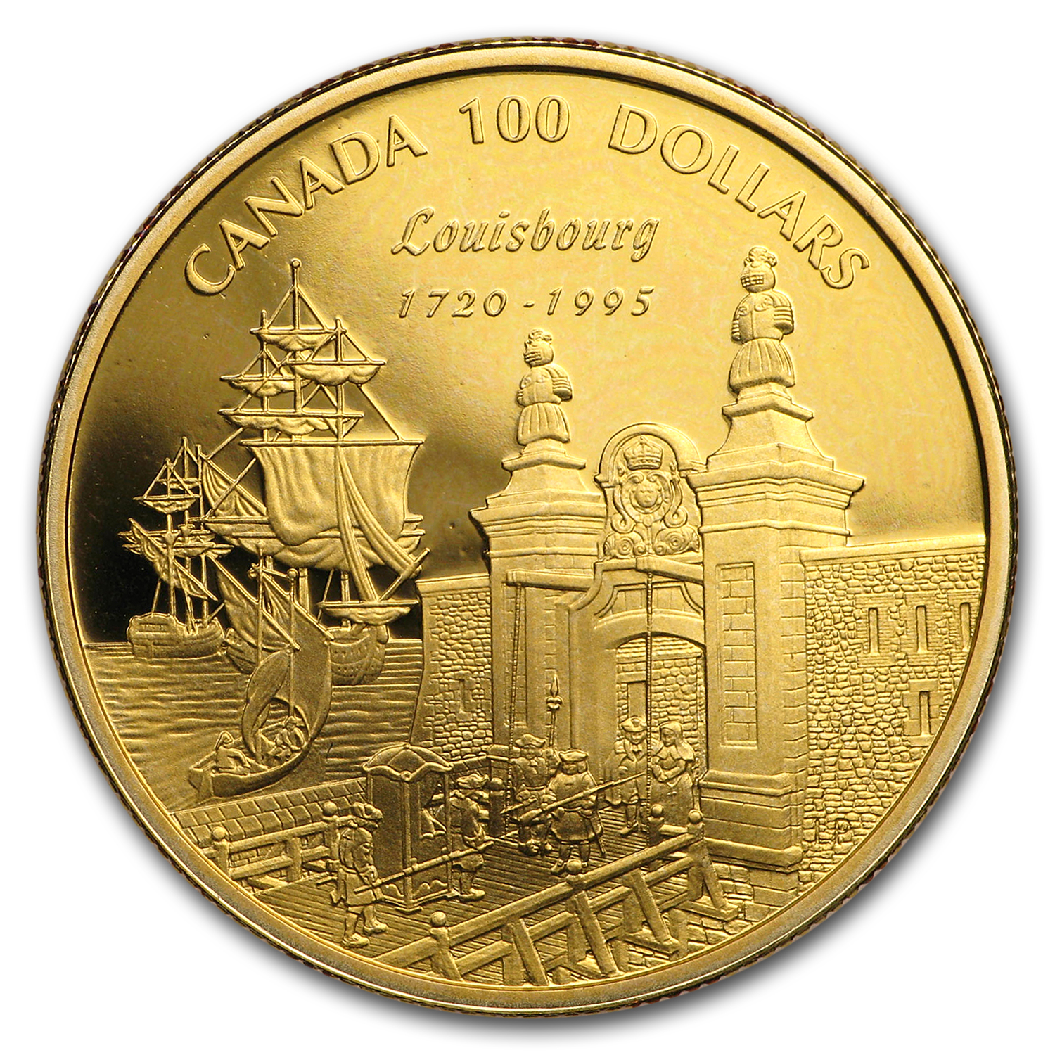 Buy 1995 Canada 1/4 oz Proof Gold $100 Louisbourg | APMEX