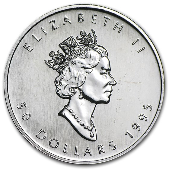 1995 Canada 1 oz Platinum Maple Leaf BU 1995 Canada 1 oz Platinum Maple Leaf BU