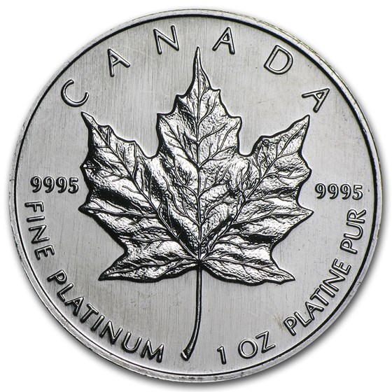1995 Canada 1 oz Platinum Maple Leaf BU 1995 Canada 1 oz Platinum Maple Leaf BU