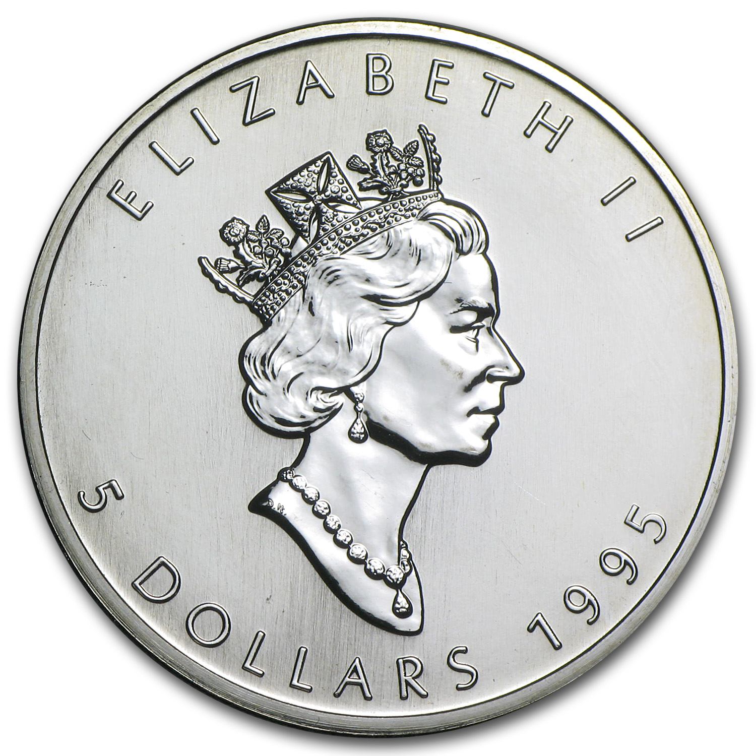 Buy 1995 Canadian 1 oz Silver Maple Leaf BU | APMEX