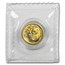 1995 China 1/20 oz Gold Panda Small Date BU (Sealed)