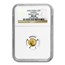 1995 China 1/20 oz Gold Panda Small Date MS-68 NGC