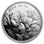 1995 China 1 oz Silver Panda Small Twig BU (Sealed)