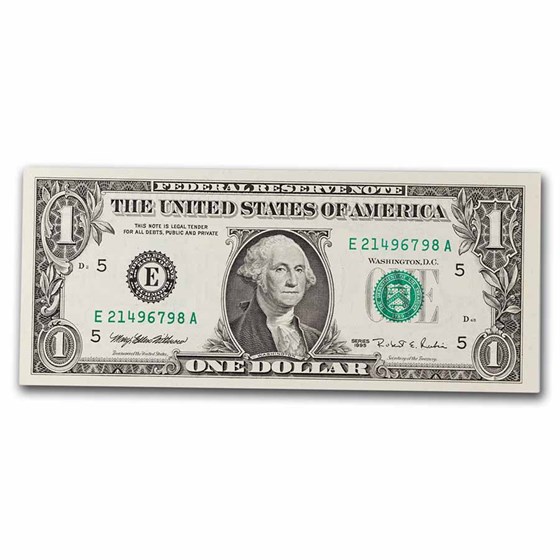 1995 (E-Richmond) $1.00 FRN CU (Fr#1921-E)