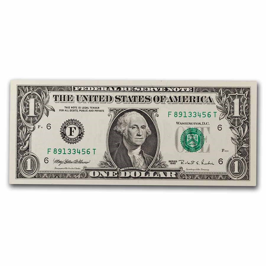1995 (F-Atlanta) $1.00 FRN CU (Fr#1921-F)