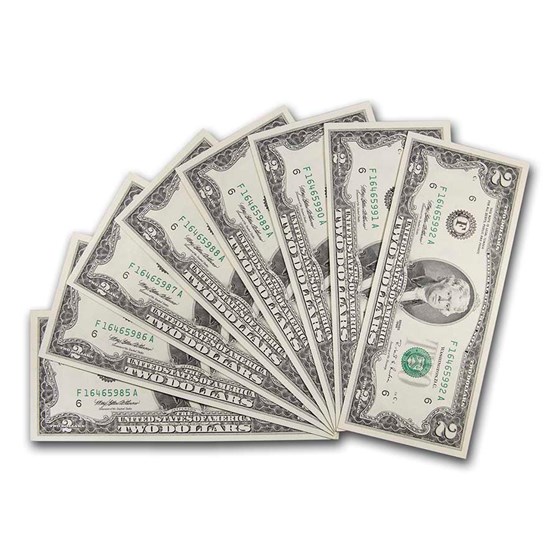 1995 (F-Atlanta) $2.00 FRN CU (Fr#1936-F) 16 Consecutive 1995 (F-Atlanta) $2.00 FRN CU (Fr#1936-F) 16 Consecutive
