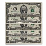 1995 (F-Atlanta) $2.00 FRN CU (Fr#1936-F) 50 Consecutive