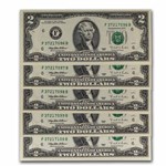 1995 (F-Atlanta) $2.00 FRN CU (Fr#1936-F) 50 Consecutive