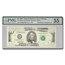 1995 (G-Chicago) $5 FRN AU-55 PMG (Fr#1985-G) Insuffic. Ink