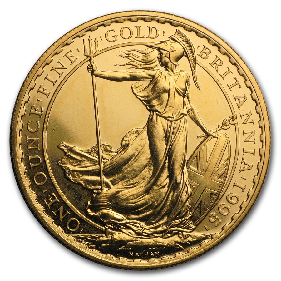 1995 Great Britain 1 oz Gold Britannia BU
