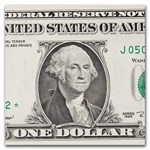 1995* (J-Kansas City) $1.00 FRN CU (Fr#1922-J*) Star Note!