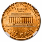 1995 Lincoln Cent Doubled Die Obv MS-67 NGC (Red)