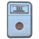 1995 Lincoln Cent Doubled Die Obv MS-67 NGC (Red)