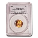 1995 Lincoln Cent Doubled Die Obv MS-68 PCGS (Red)