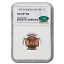 1995 Lincoln Cent Doubled Die Obverse MS-68+ NGC CAC (Red) 1995 Lincoln Cent Doubled Die Obverse MS-68+ NGC CAC (Red)
