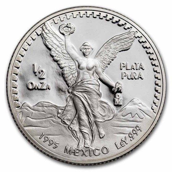 1995 Mexico 1/2 oz Silver Libertad Proof (In Capsule)