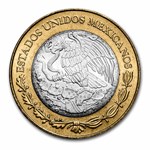 1995 Mexico Bimetallic 50 Nuevos Pesos BU