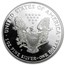 1995-P 1 oz Proof American Silver Eagle (w/Box & COA)