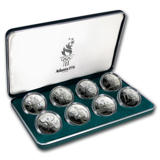1995-P & 1996-P 8-Coin Atlanta Olympic Proof Set 1995-P & 1996-P 8-Coin Atlanta Olympic Proof Set