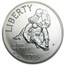 1995-P Civil War $1 Silver Commem BU (Capsule Only)