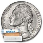 1995-P Jefferson Nickel 40-Coin Roll BU