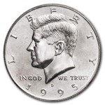 1995-P Kennedy Half Dollar 20-Coin Roll BU