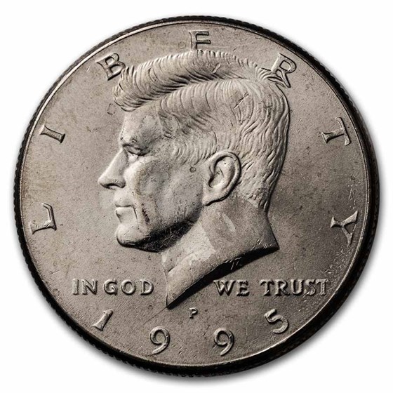 1995-P Kennedy Half Dollar BU 1995-P Kennedy Half Dollar BU